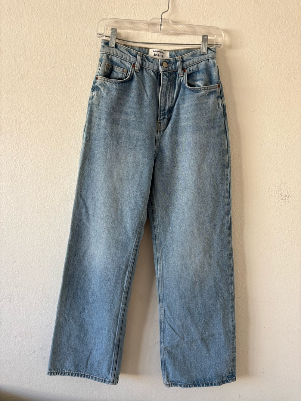 Straight Leg Denim Reformation jeans
